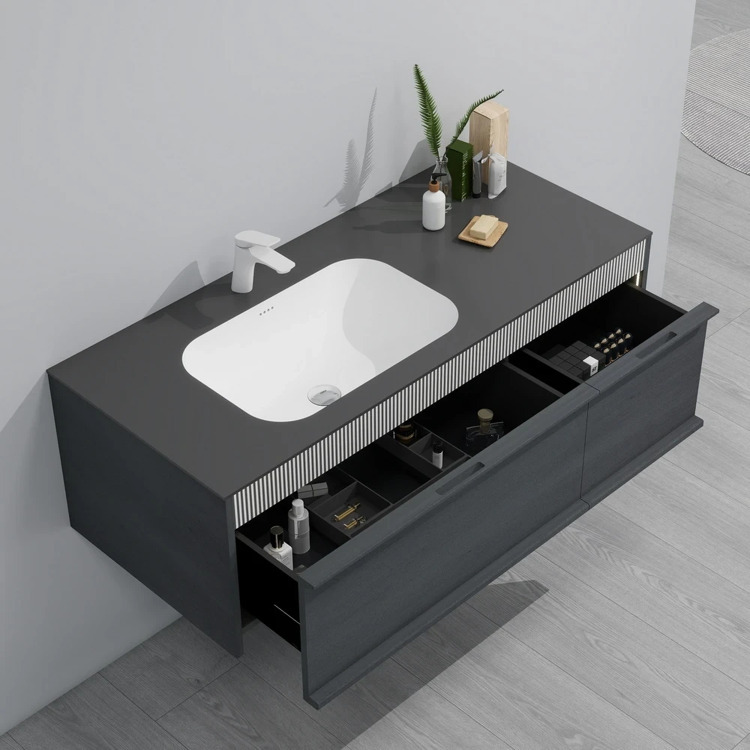 Мебель для ванной Black&White Universe U950.1200 подвесная, серый матовый